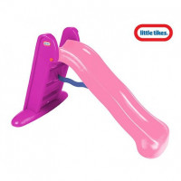 Дитяча гірка пластикова рожева